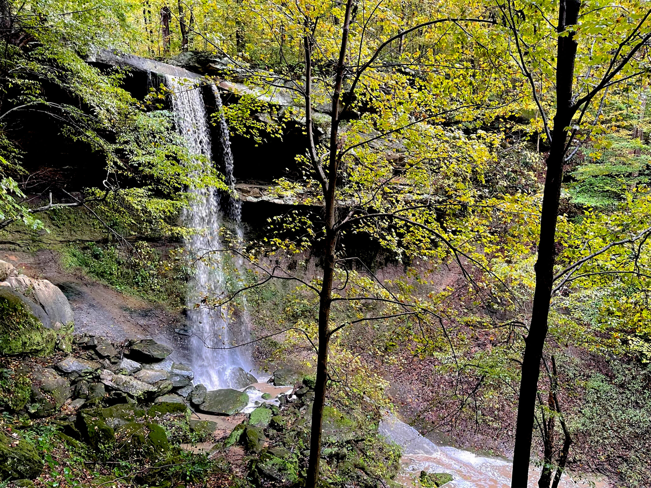 Greystone waterfall
