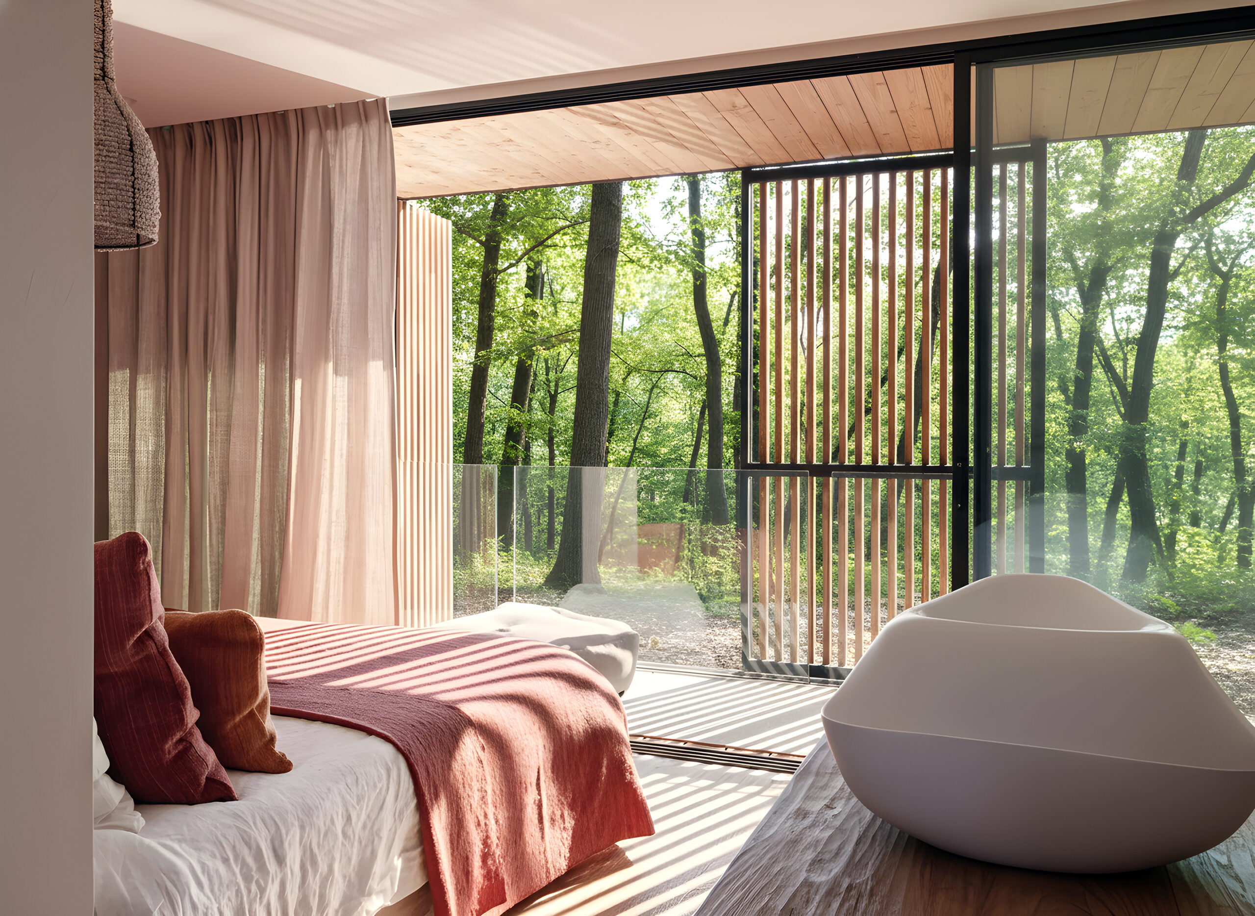 Switchgrass Basin villa bedroom