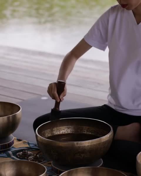 Sound bath meditation at GREYSTONE
